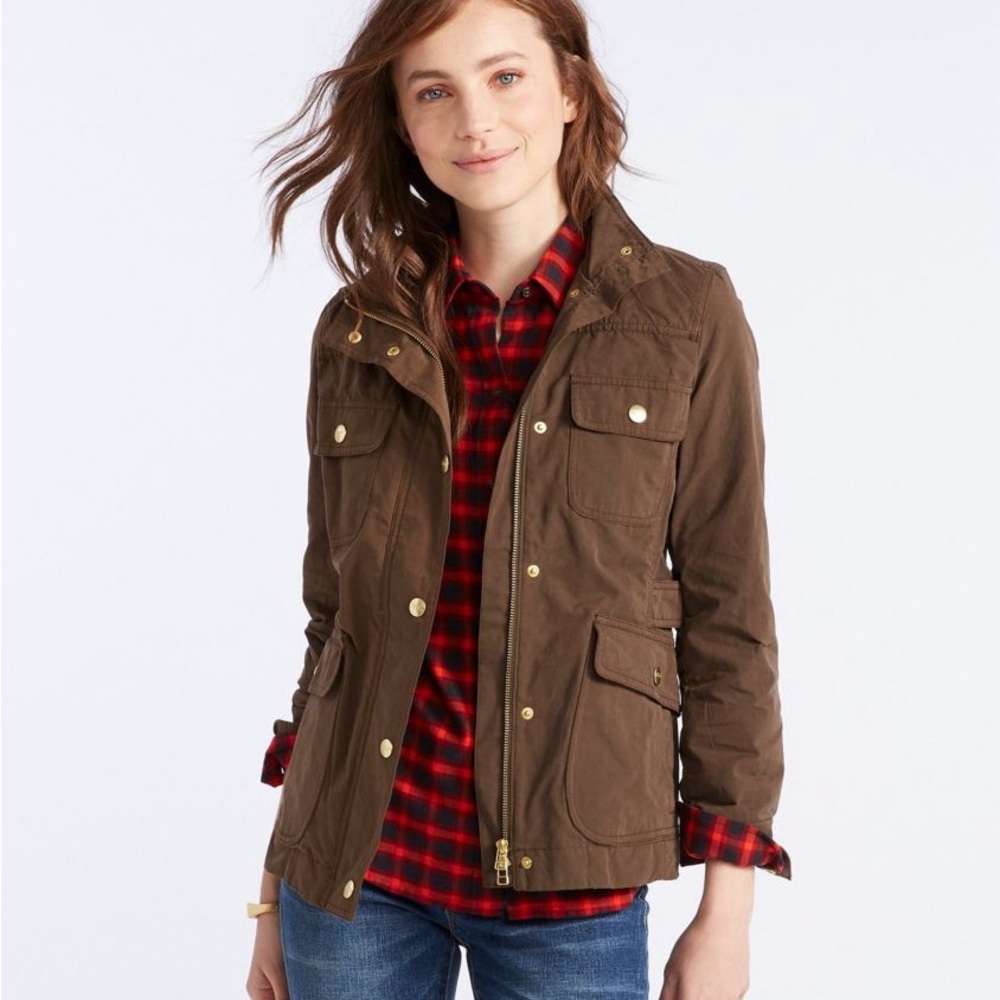 L.L. Bean Brown Utility Jacket